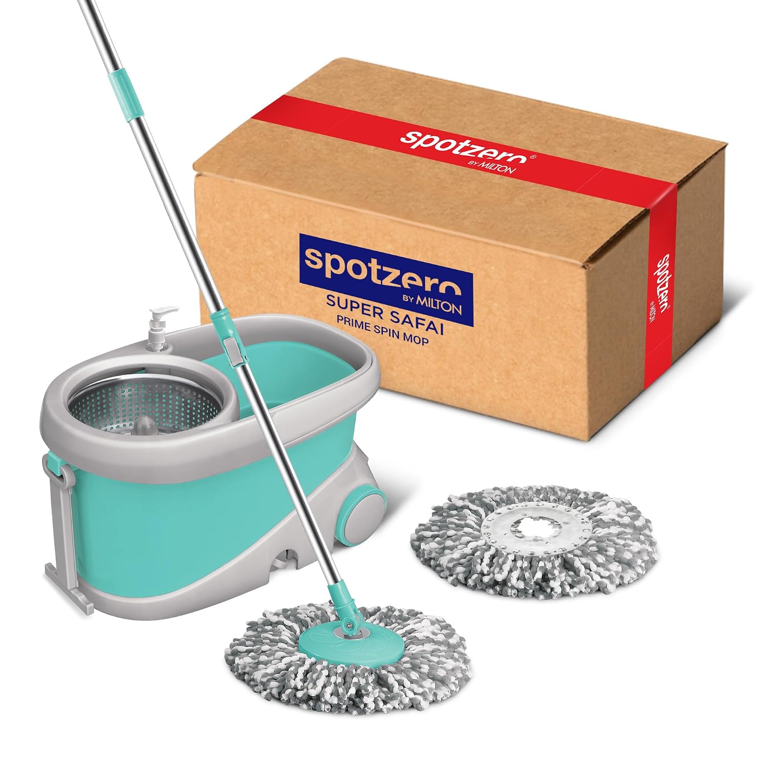 Spotzero mop full set with box contents